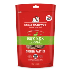 Stella & Chewy's Duck Goose 鴨肉鵝肉凍乾生肉餅