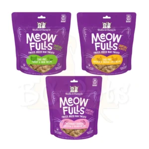 Stella & Chewy's Meowfulls 凍乾貓小食（雞肉雞肝／火雞鴨／白魚三文魚）