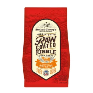 Stella & Chewy's Raw Coated Baked Kibble 草飼牛肉無穀物乾糧