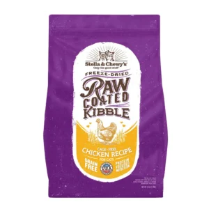 Stella & Chewy's Raw Coated Kibble 放養雞 凍乾生肉外層全貓乾糧