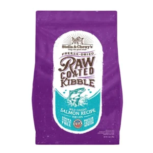 Stella & Chewy's Raw Coated Kibble 野生三文魚 凍乾生肉外層全貓乾糧
