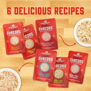 Stella & Chewy's Stella's Shredrs 肉絲湯汁濕糧包(多款口味)