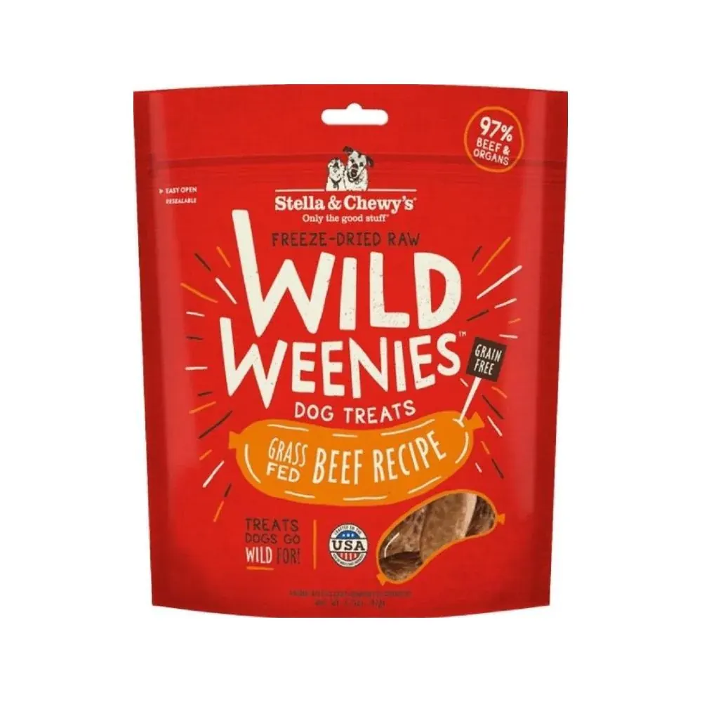 Stella & Chewy's Wild Weenies 凍乾生肉香腸狗小食(多款口味)
