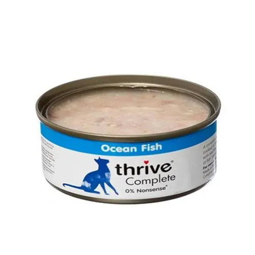 Thrive 脆樂芙 鯖魚+銀魚+海蝦 貓主食罐 75g