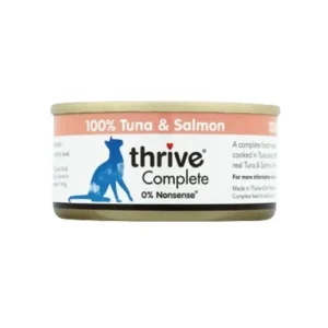 Thrive 脆樂芙 吞拿魚+三文魚 貓主食罐 75g