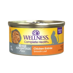 Wellness 寵物健康 Complete Health 無穀物老貓肉醬罐 雞肉配方 3oz