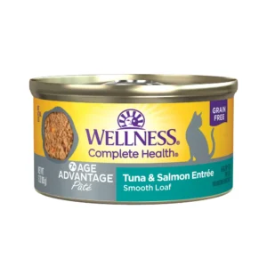 Wellness 寵物健康 Complete Health 無穀物老貓肉醬罐 吞拿魚三文魚配方 3oz
