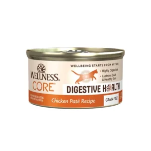 Wellness 寵物健康 CORE Digestive Health 消化易 雞肉肉醬罐 3oz x12罐