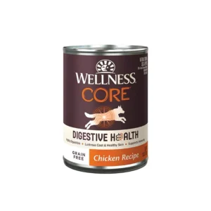 Wellness CORE Digestive Health 消化易 雞肉肉醬成犬罐頭 13oz(12罐原箱)