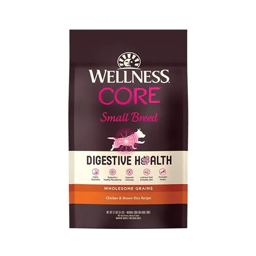 Wellness CORE Digestive Health 消化易 雞肉糙米小型犬乾糧