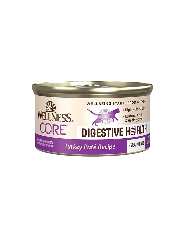 Wellness 寵物健康 CORE Digestive Health 消化易 火雞肉醬罐 3oz x12罐