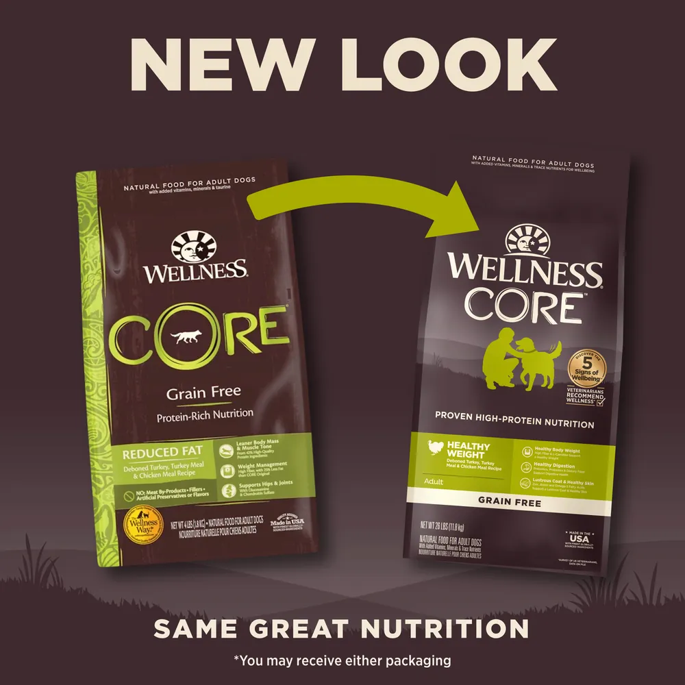 Wellness CORE Healthy Weight 無穀物體重控制成犬乾糧