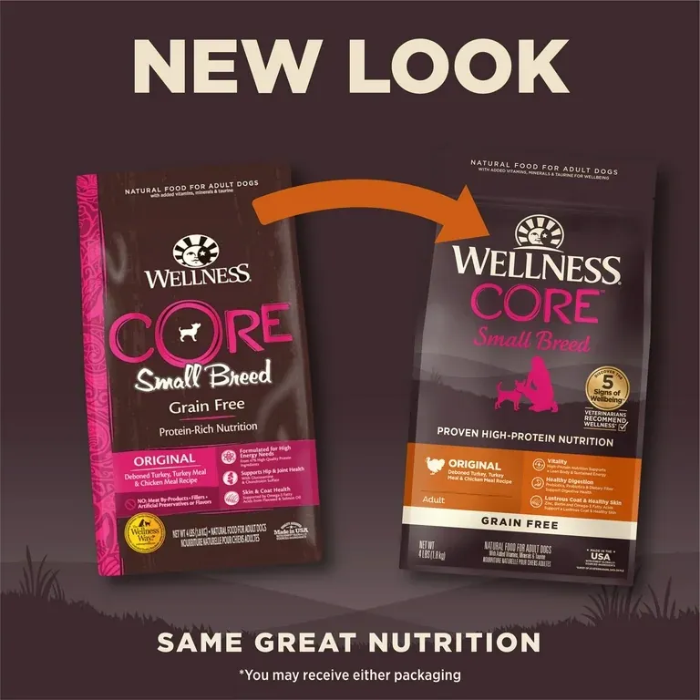Wellness CORE Original Small Breed 無穀物小型成犬乾糧