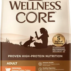 Wellness 寵物健康 CORE+ Original 無穀物經典 火雞雞肉配方 成貓乾糧