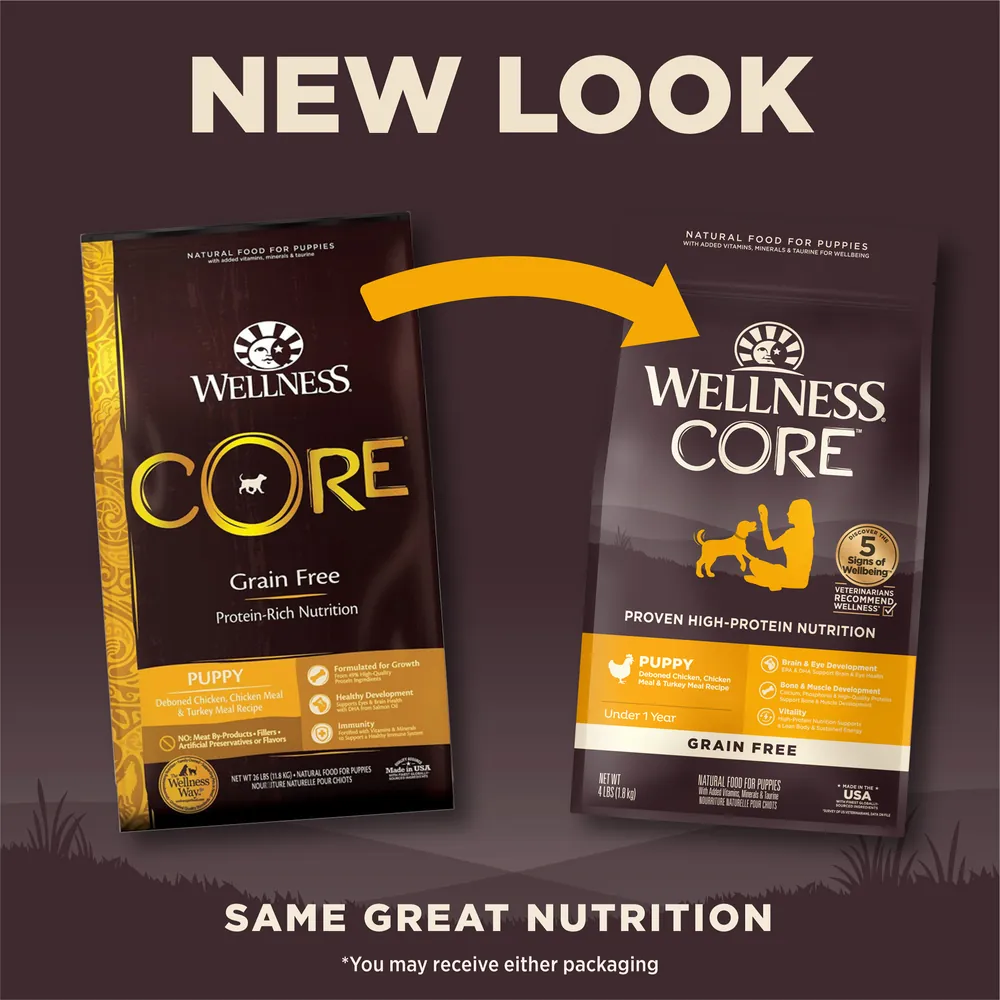 Wellness CORE Puppy 無穀物幼犬成長乾糧