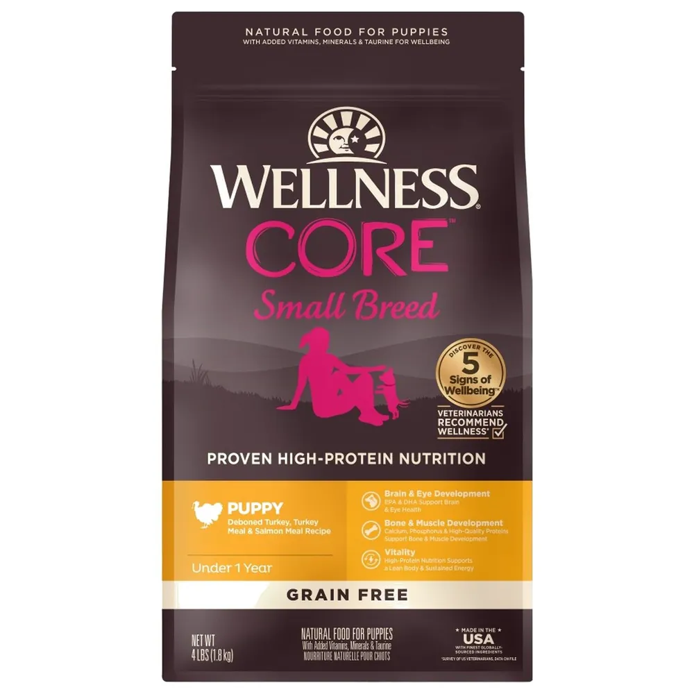 Wellness CORE Small Breed Puppy 無穀物小型幼犬乾糧