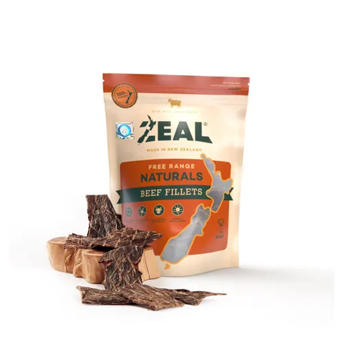 Zeal 紐西蘭放牧牛肉乾 狗小食 125g