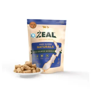Zeal 冷凍脫水羊肉三文魚粒 貓狗小食 100g