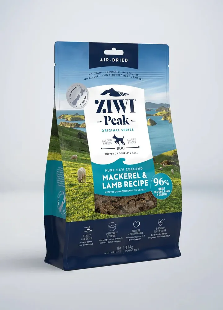 Ziwi Peak 巔峰 風乾生肉狗糧 鯖魚及羊肉配方