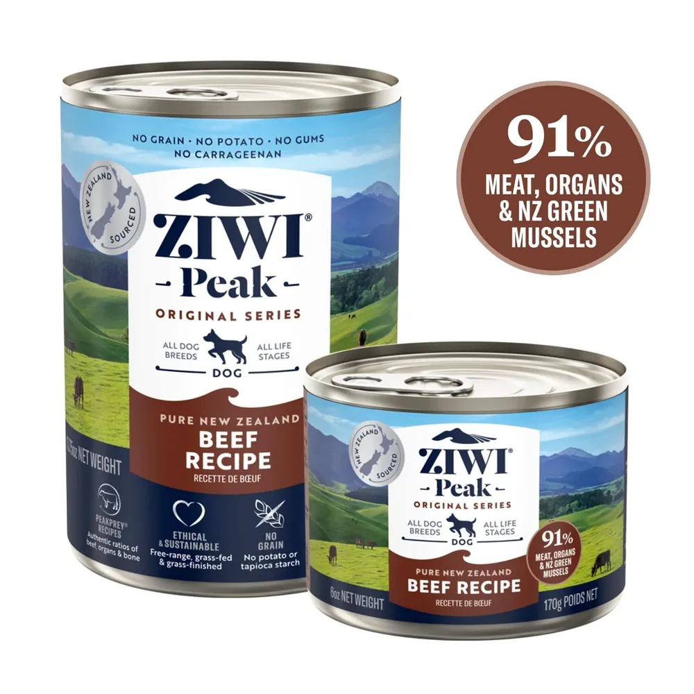 Ziwi Peak 巔峰 牛肉配方狗罐頭