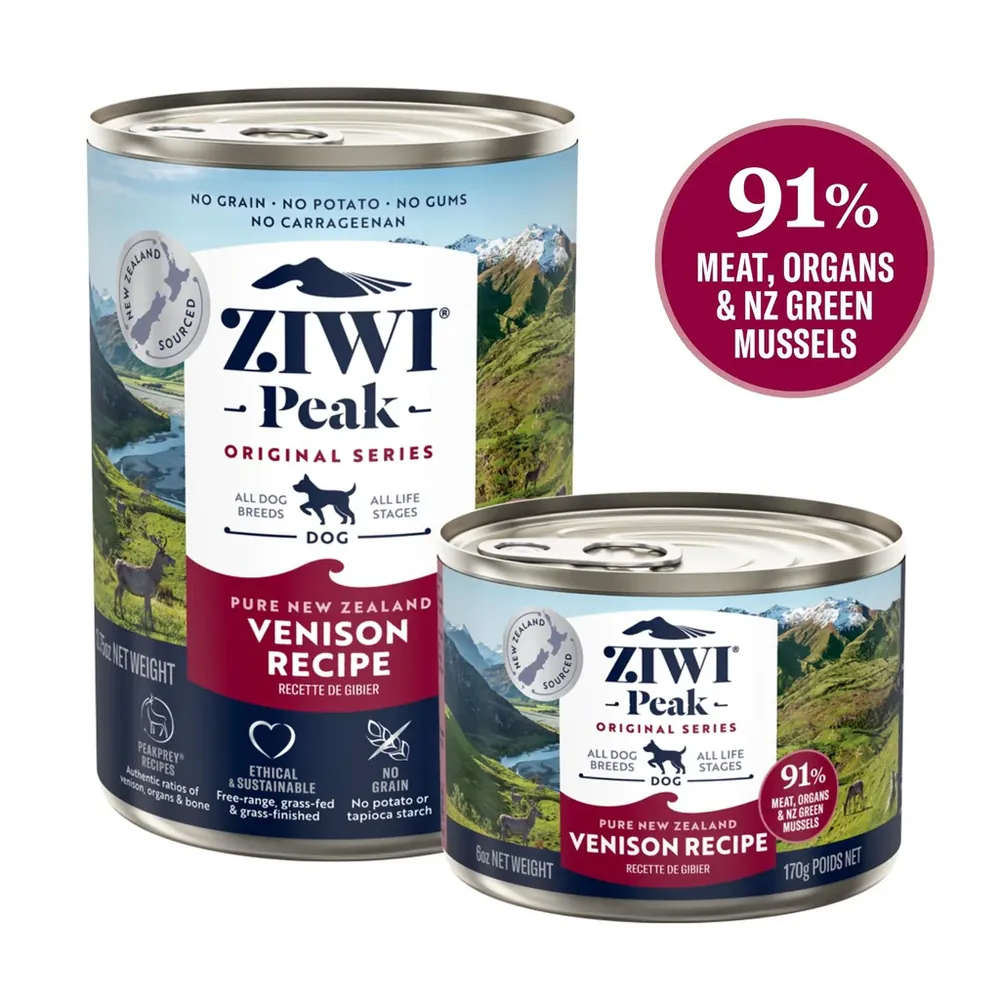 Ziwi Peak 巔峰 鹿肉配方狗罐頭